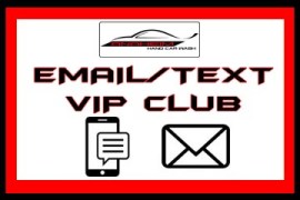 VIP Email Text Wash Club