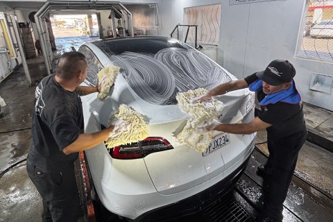 Tesla Hand Wash Anaheim Hand Car Wash Car Spa
